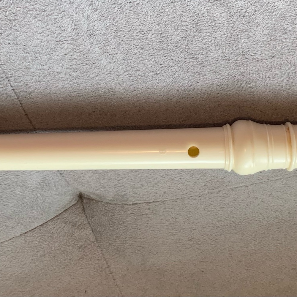 RECORDER MUSICAL INSTRUMENT Plastic Soprano Ivory color 14” x 2”
× 2”GUC - Picture 8 of 10